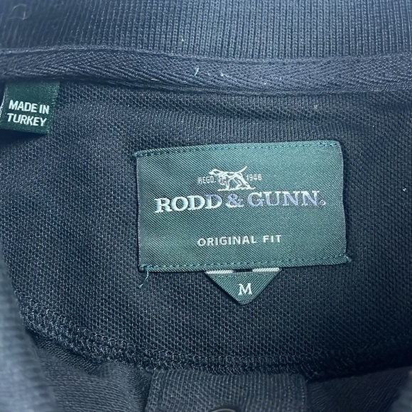 Rodd & Gunn Matariki Bay Polo · Obsidian LG Y17-28 - Picture 5 of 8